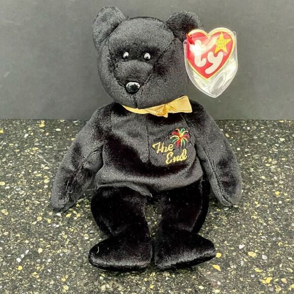 The End Ty Beanie Bear - Picture 1 of 2